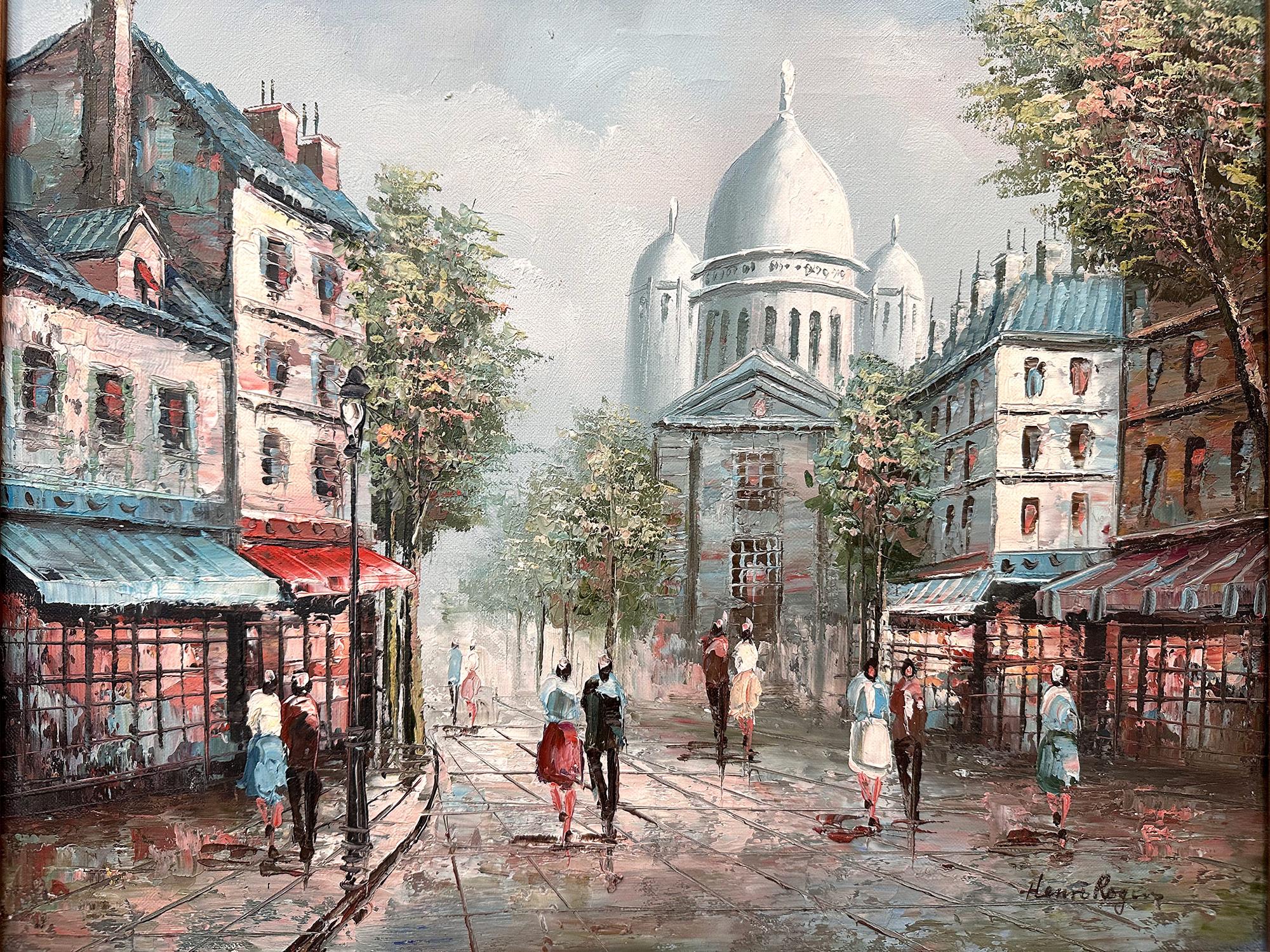 paris paintings street scenes