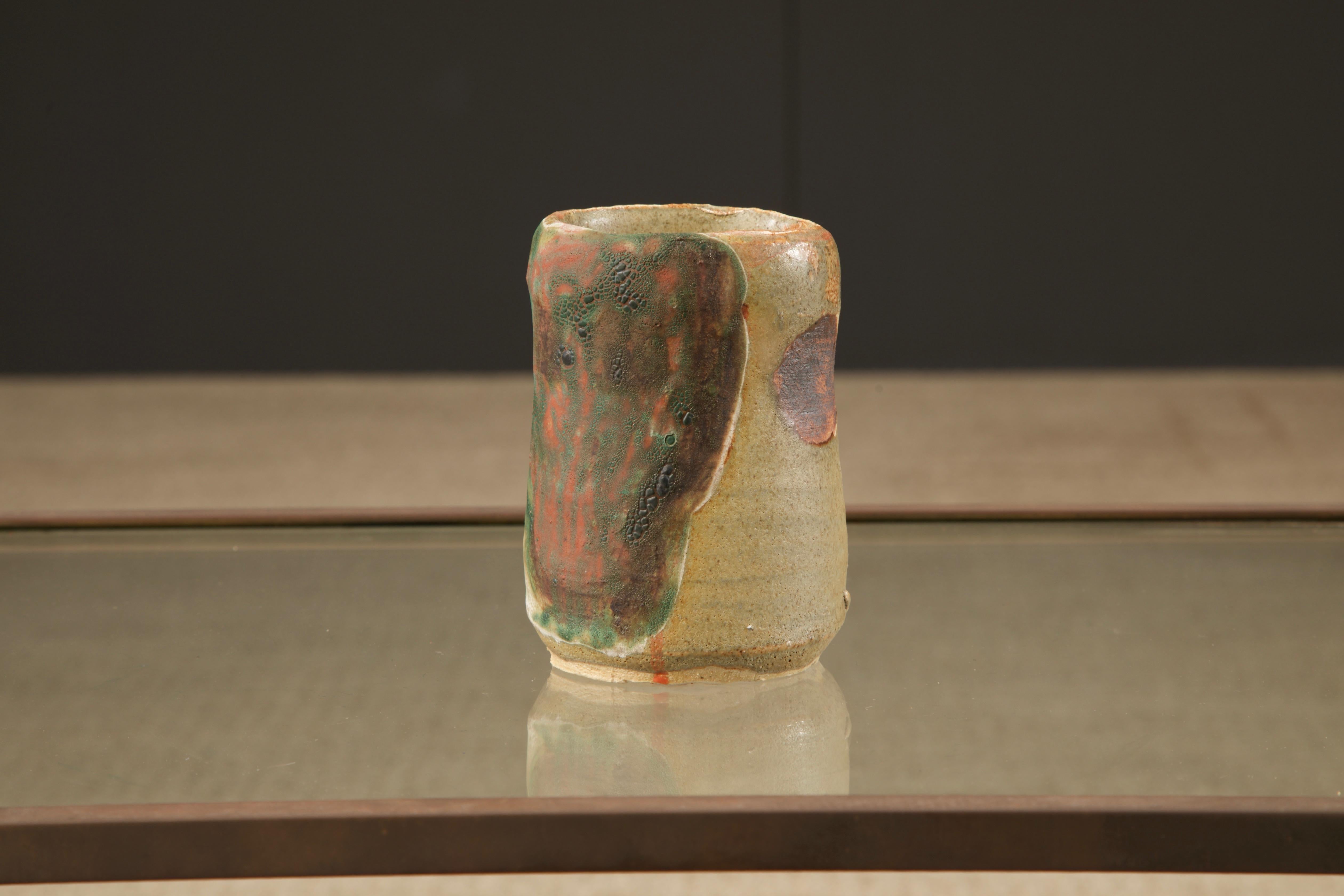 American Roger Herman Ceramic Vessel, Signed and Dated