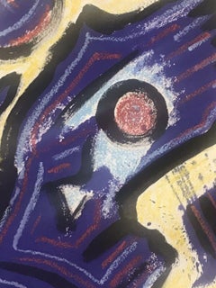 ROGER HERSON (1922-2008), peinture abstraite fréquemment signée FIGURAtive