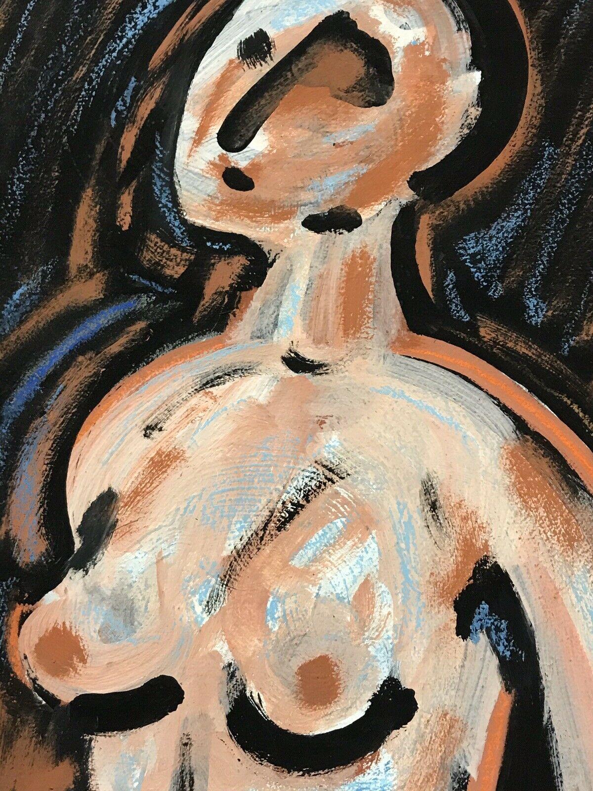 abstract nude woman painting