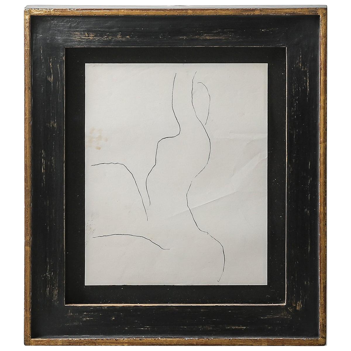 Roger Hilton, 'Untitled' Charcoal and Pencil on Paper, circa 1970
