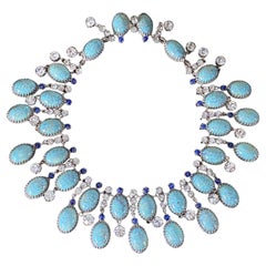 French Roger Jean Pierre for Christian Dior 1950’s Bib Necklace