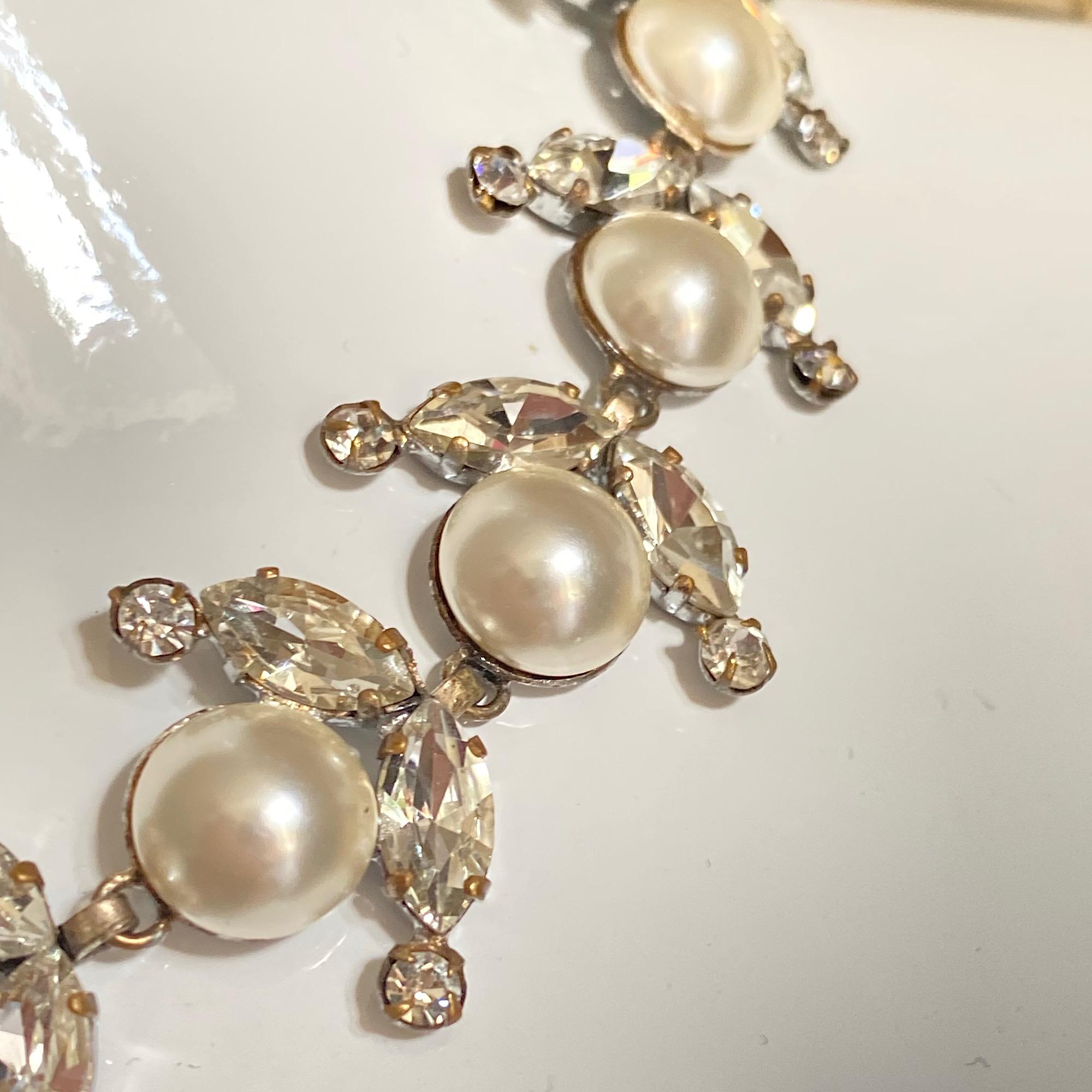 Roger Jean Pierre Collier de perles de verre et de pierres précieuses pour Christian Dior en vente 2