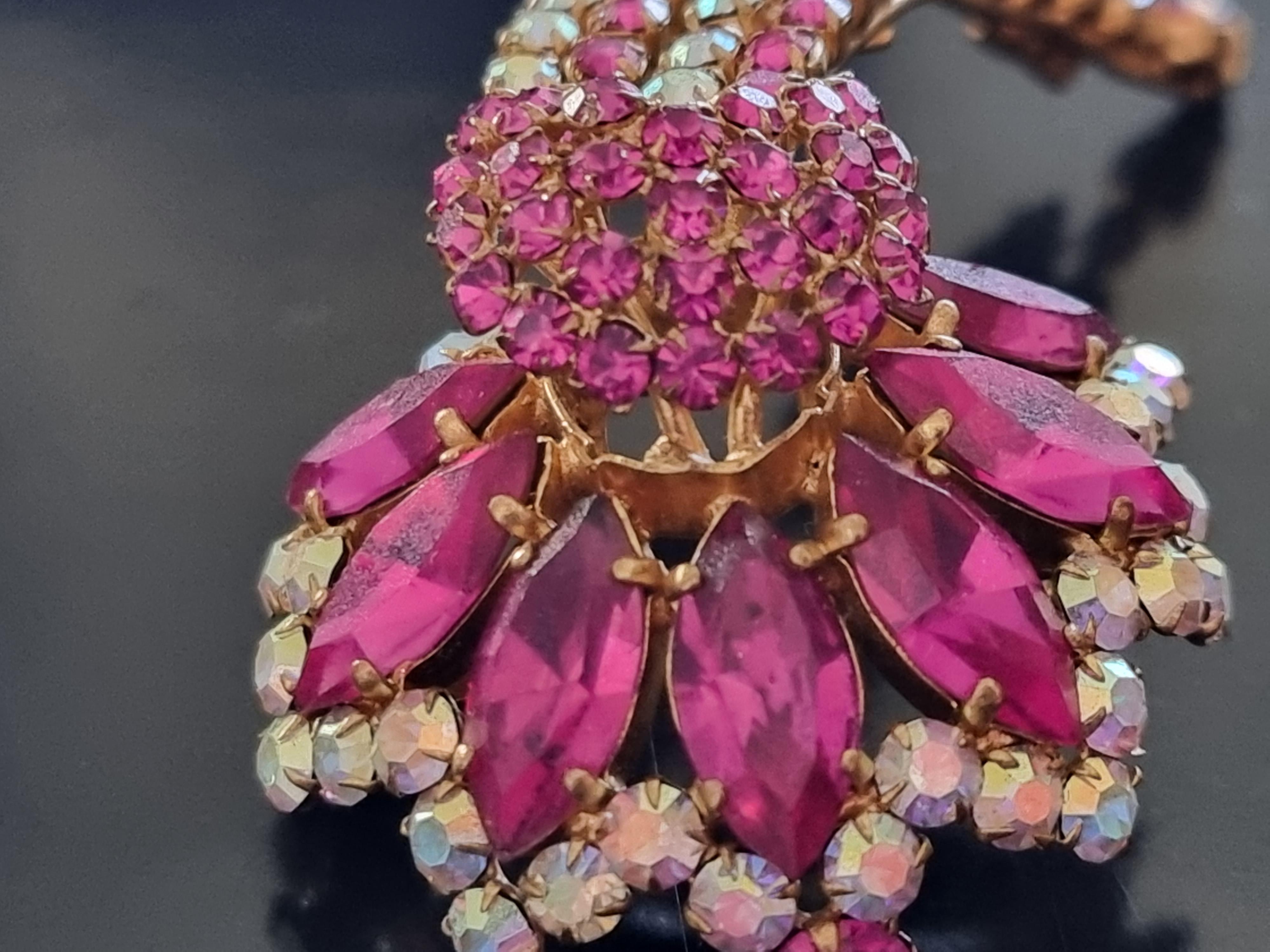Roger Jean Pierre, probably for Elsa SCHIAPARELLI, large old BROOCH In Good Condition For Sale In SAINT-CLOUD, FR