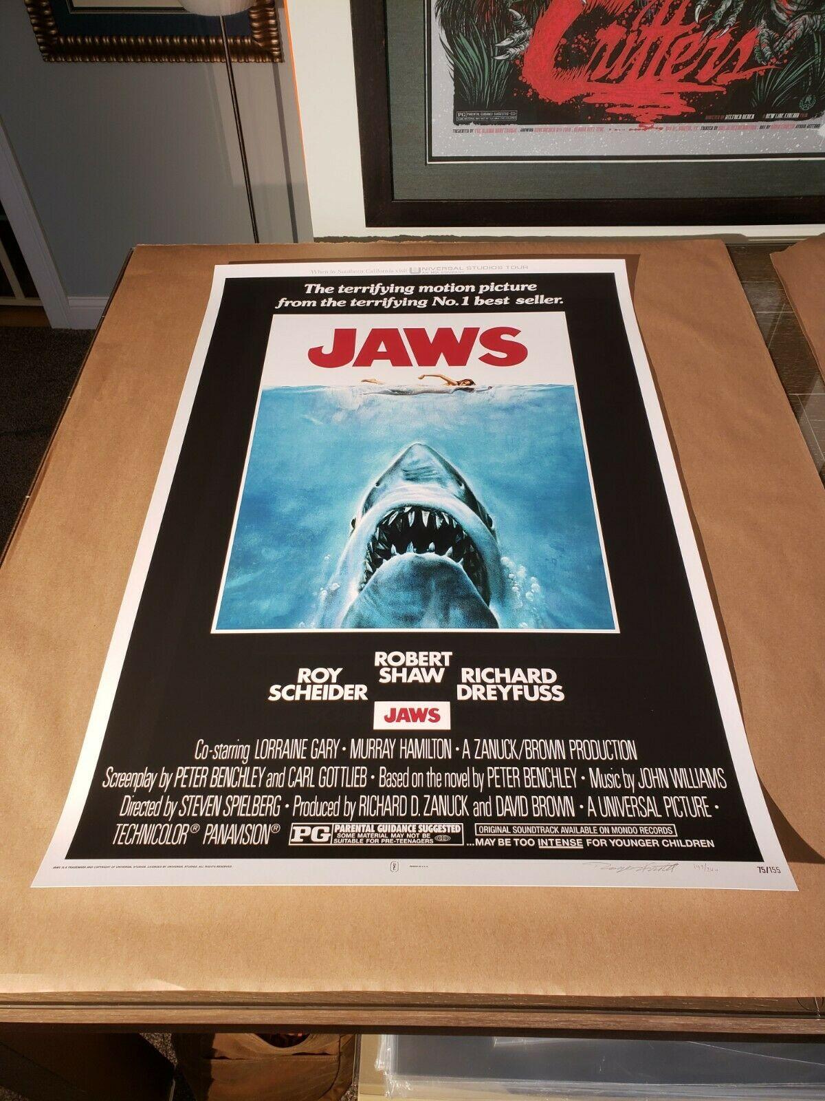 In 1975, Steven Spielberg changed cinema and film-loving audiences forever when he gave the world it's first summer blockbuster, 
JAWS, and nothing was ever the same again. Not only is JAWS an all-time film from an all-time filmmaker, 
an added