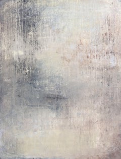 "1198 parete astratta beige/argento", Pittura, Acrilico su tela