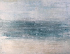 ""1272 Abstrakter Siesta Beach"" - Abstraktes Meereslandschaftsgemälde, 21. Jahrhundert,