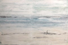 "1286 Kapalua Bay Beach #3" Abstract, Landscape Painting, 21st Century, Acrylic