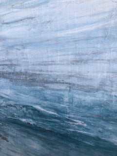 "1360 Hawaii Beach" Part1, Seascape Painting, 21st Century, Acrylic, Abstract