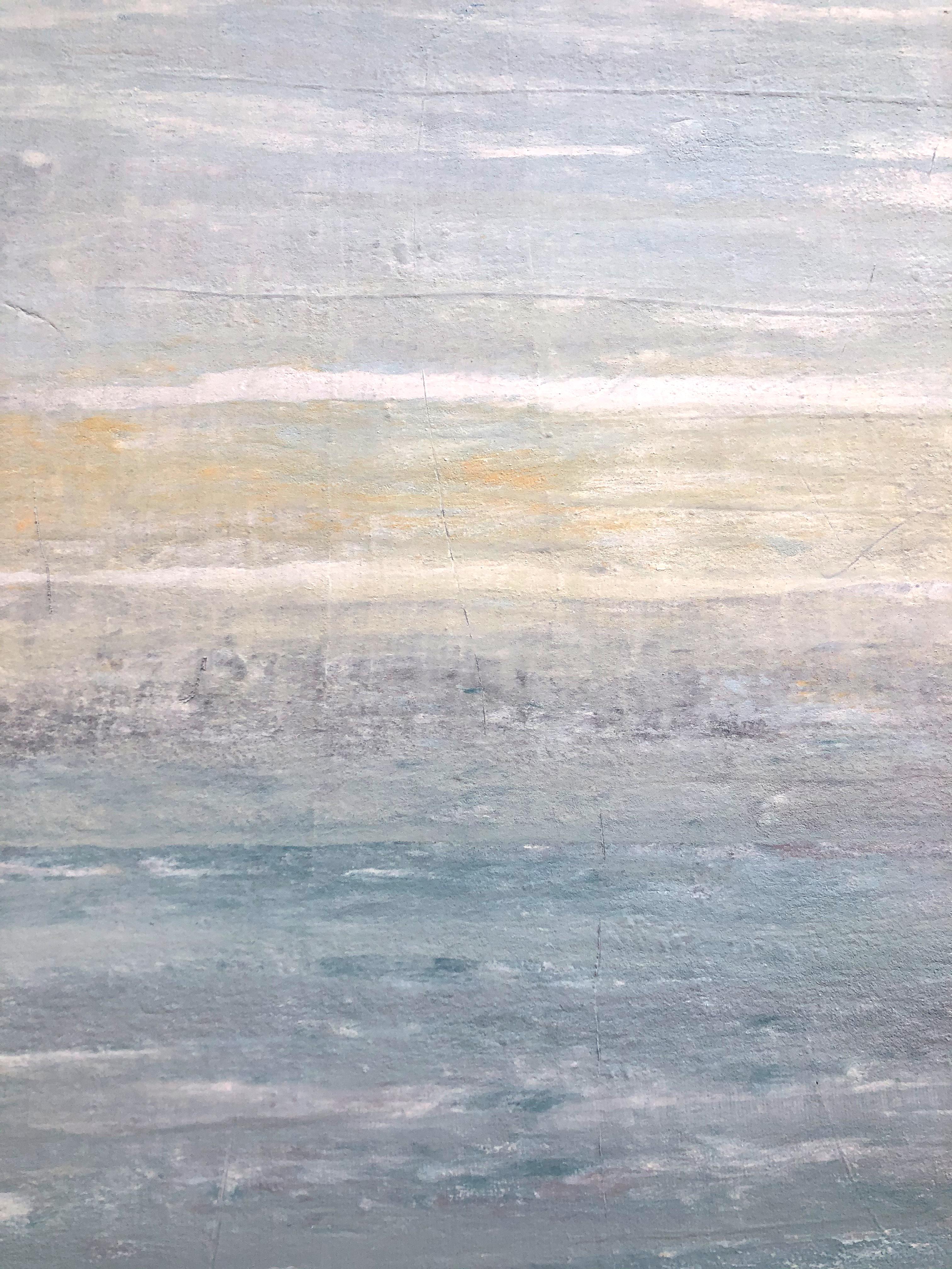 mar abstracto pintura