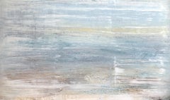 "1395 yearning for the sea." Abstract, Seascape Painting, 21st Century, Acrylic