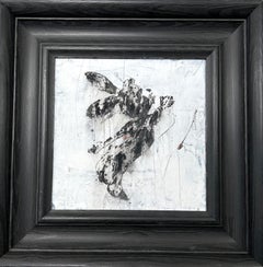 „Abstrakte Bunny-Serie“ 3T5TS,  Abstrakt, Gemälde, 21. Jahrhundert, Acryl