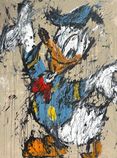 "Abstract Donald - Cartoon Series" , Abstract, Painting, 21st Century, Acryl