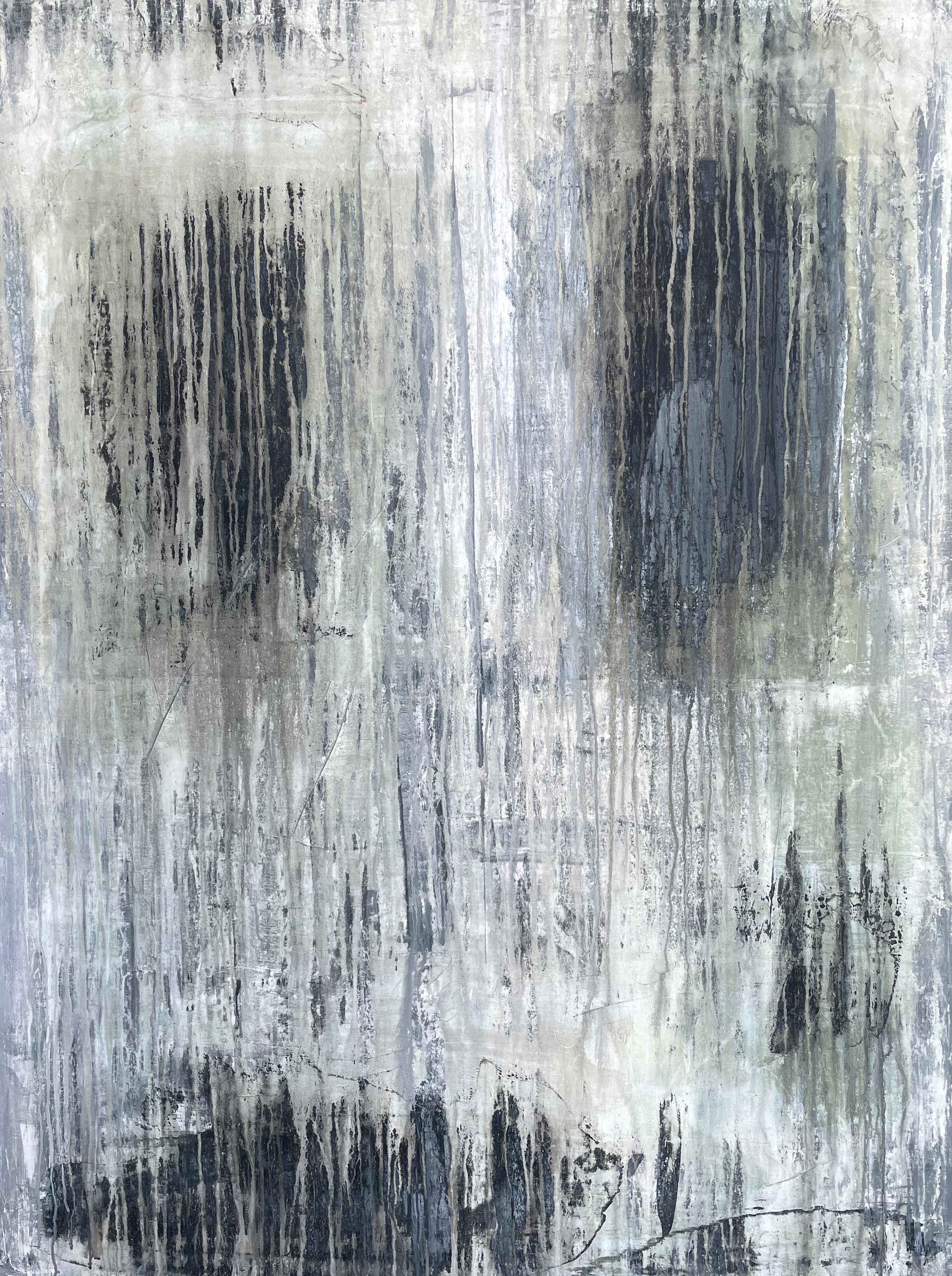 « Abstract Green Exclusive » FD6UZ, abstrait, 21e siècle, acrylique, argile