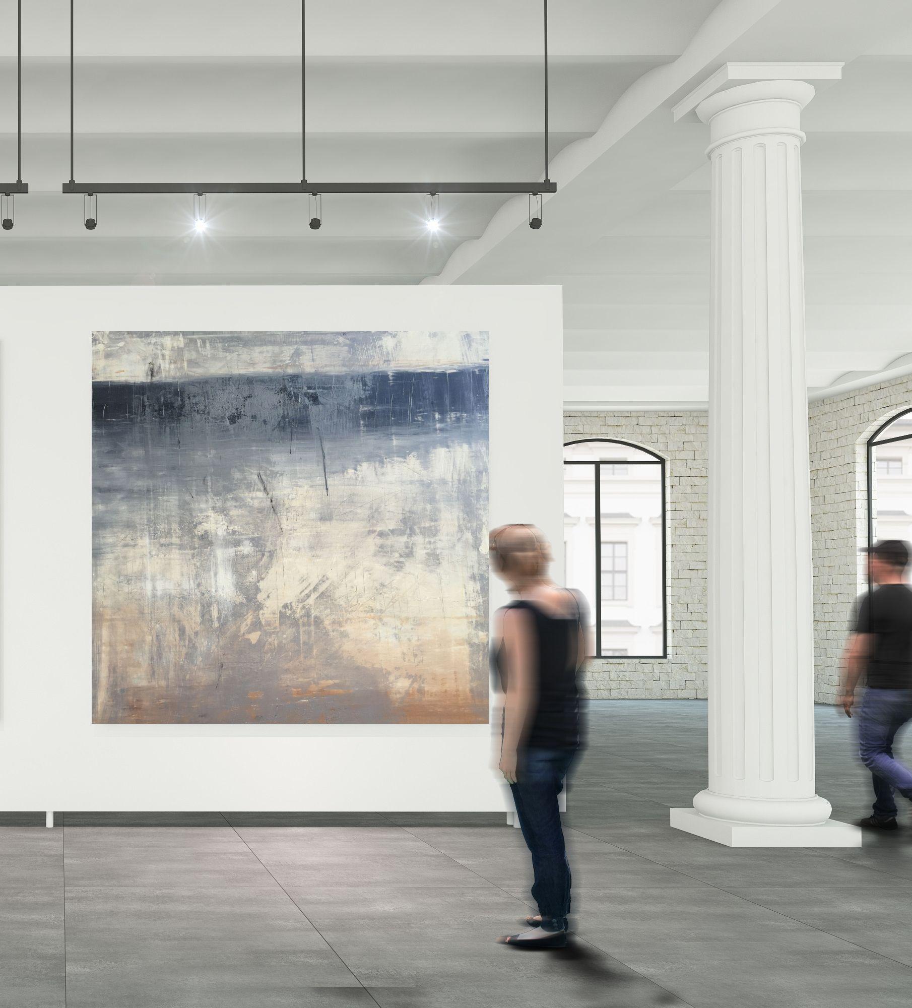 Abstract historic wall No.6, Painting, Acrylic on Canvas 1