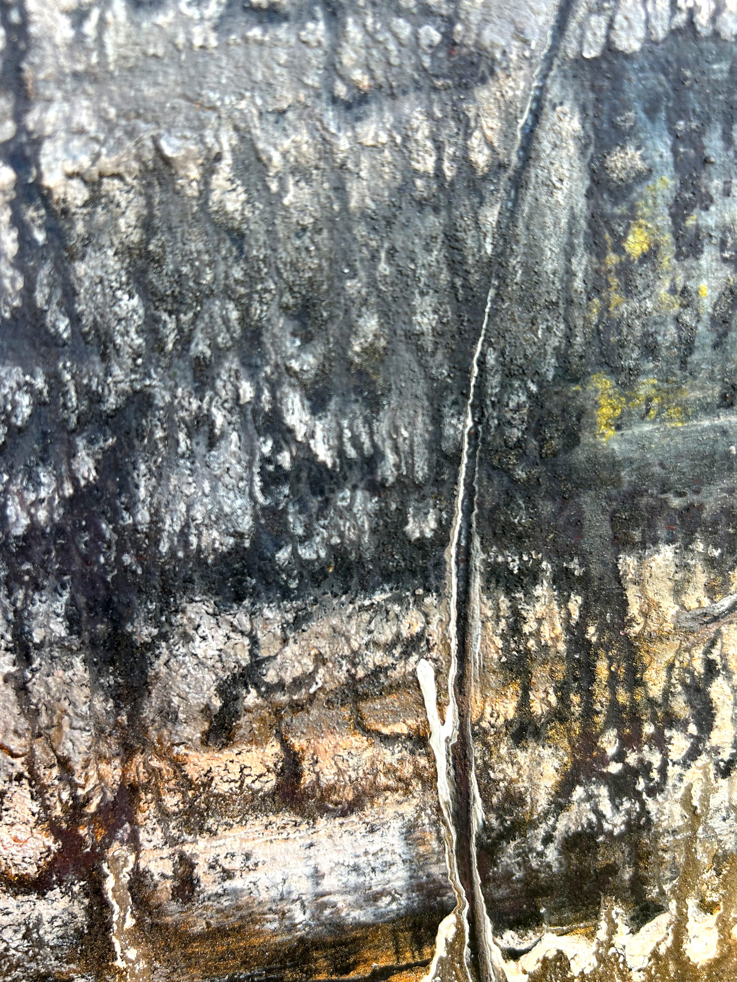 „Abstrakte Landschaftsserie“ ES35, Abstraktes Gemälde, 21. Jahrhundert, Acryl im Angebot 5