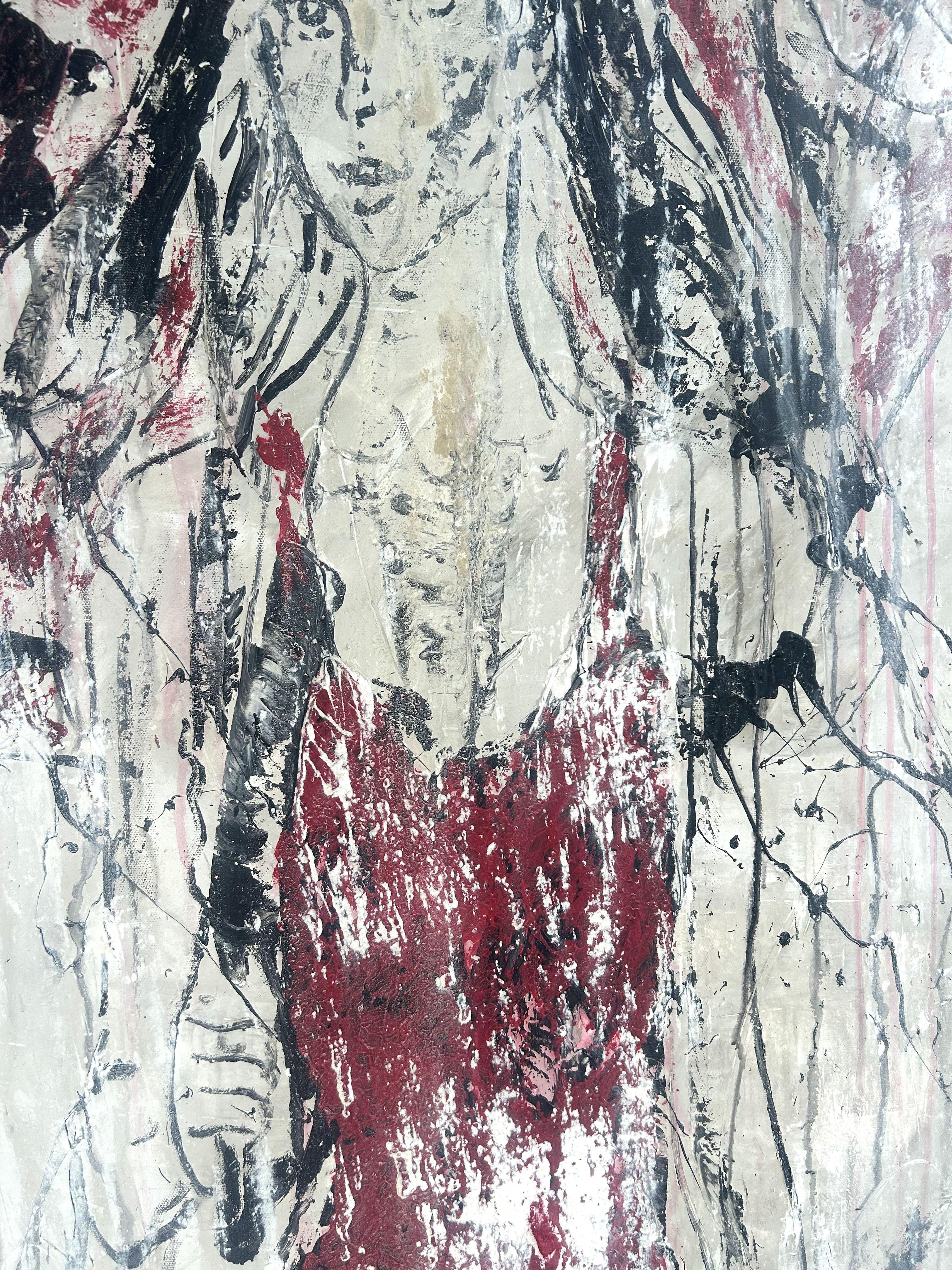 Artista: Roger König nato a Dessau, Germania (1968) Studente di Kurt Schönburg, HWK Halle, Germania. König combina la pittura moderna con l'acrilico con le tecniche antiche e in questo modo collega l'arte contemporanea con la tradizione. Il colore