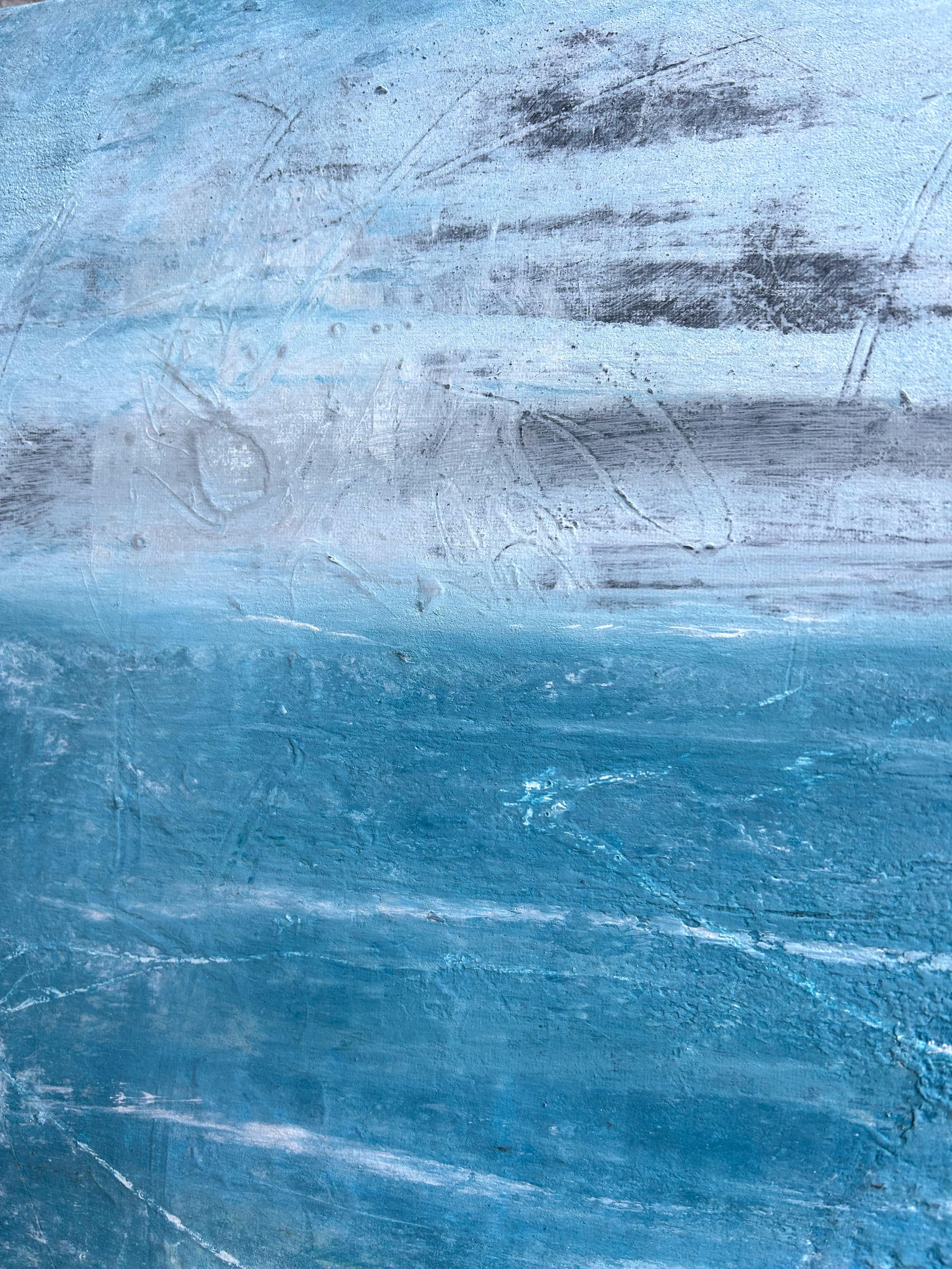 Artist: Roger König b. Dessau, Germany (1968) Master student of Kurt Schönburg, HWK Halle, Germany. König combines modern painting with acrylic with old techniques and in this way, he connects contemporary art with tradition. The natural clay color
