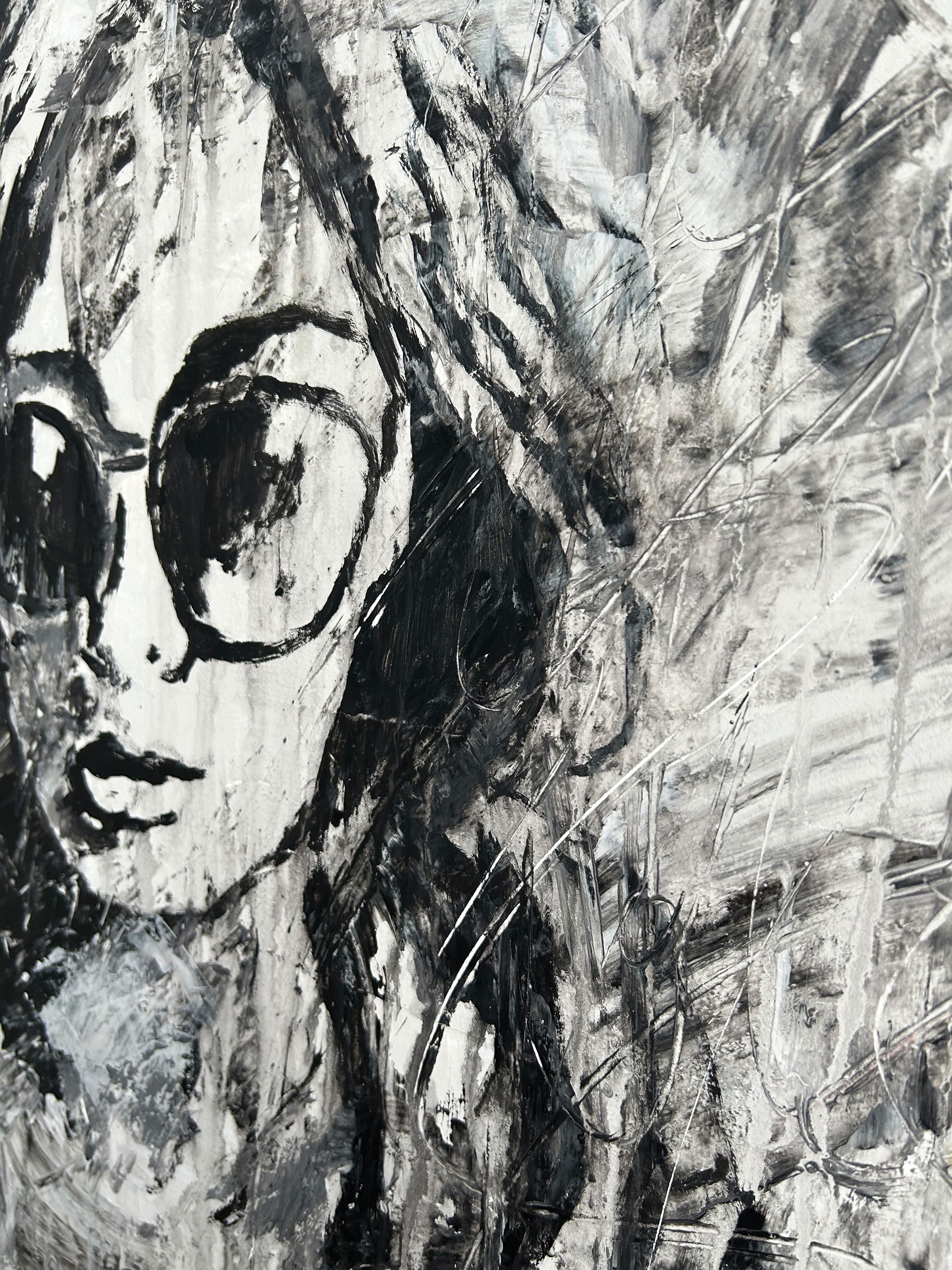 Artista: Roger König nato a Dessau, Germania (1968) Studente di Kurt Schönburg, HWK Halle, Germania. 
Vincitore dei premi d'arte 2019 - Fiera d'arte di Lipsia
König combina la pittura moderna con l'acrilico con le tecniche antiche e in questo modo