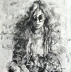 "Serie di seduzioni astratte" Parte 1, RK34SK, Pittura, 21° secolo, Acrilico