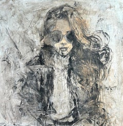 "Serie di seduzioni astratte" , RK35SK, Pittura, 21° secolo, Acrilico