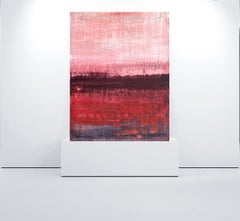 "Antique Red" K2SQ, Abstract Painting , 21st Century, Acrylic