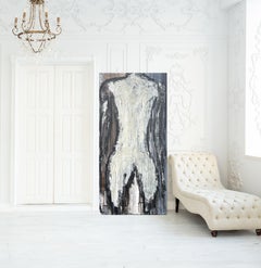 "Body Abstract Series" F2RK , Abstract, Painting, 21st Century, Acryl and Clay