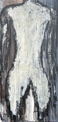 "Body Abstract Series" F2RK , Abstract, Painting, 21st Century, Acryl and Clay