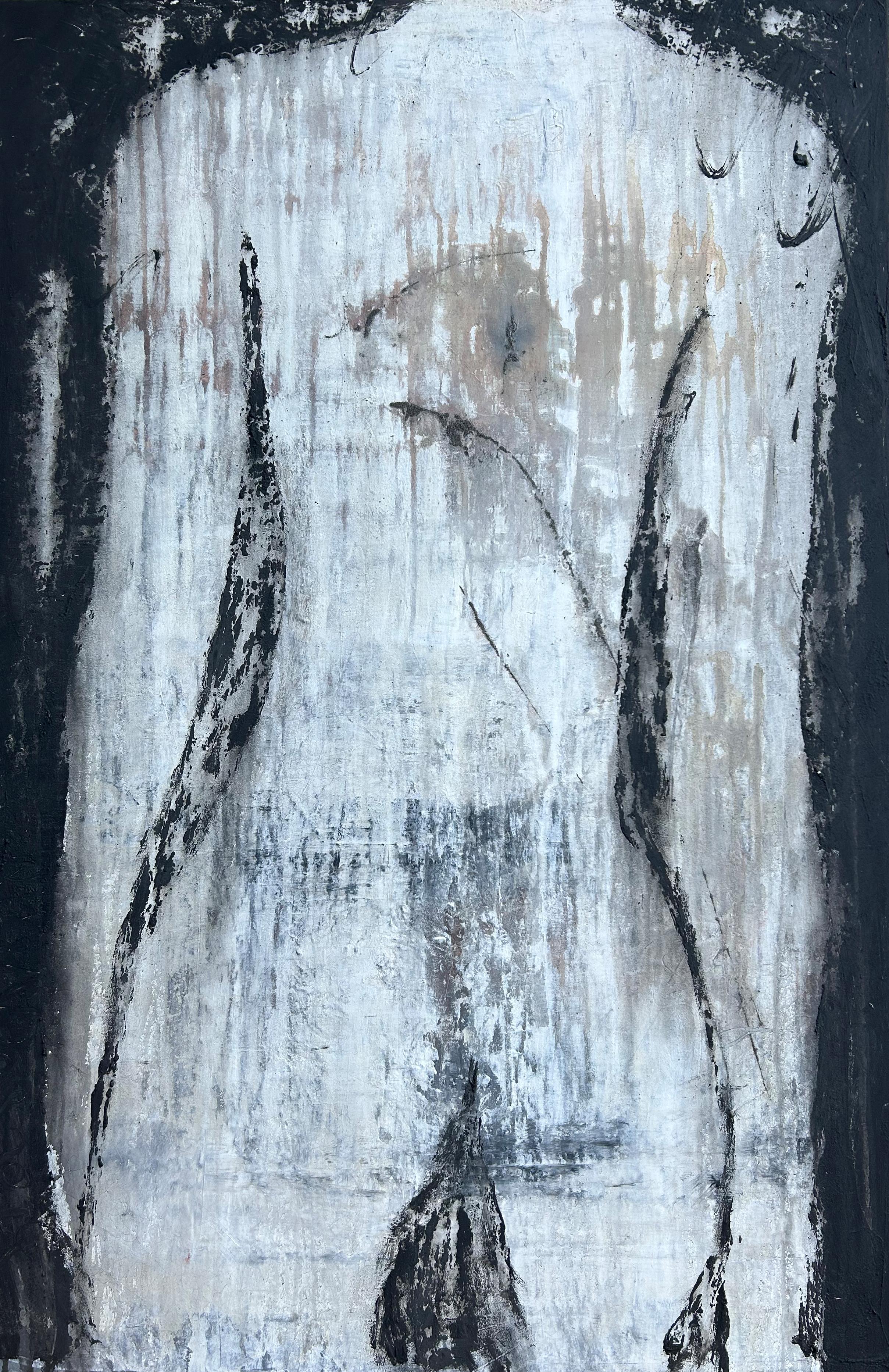 "Serie astratta del corpo" RK3TE, Astratto, Pittura, 21° secolo, Acrilico