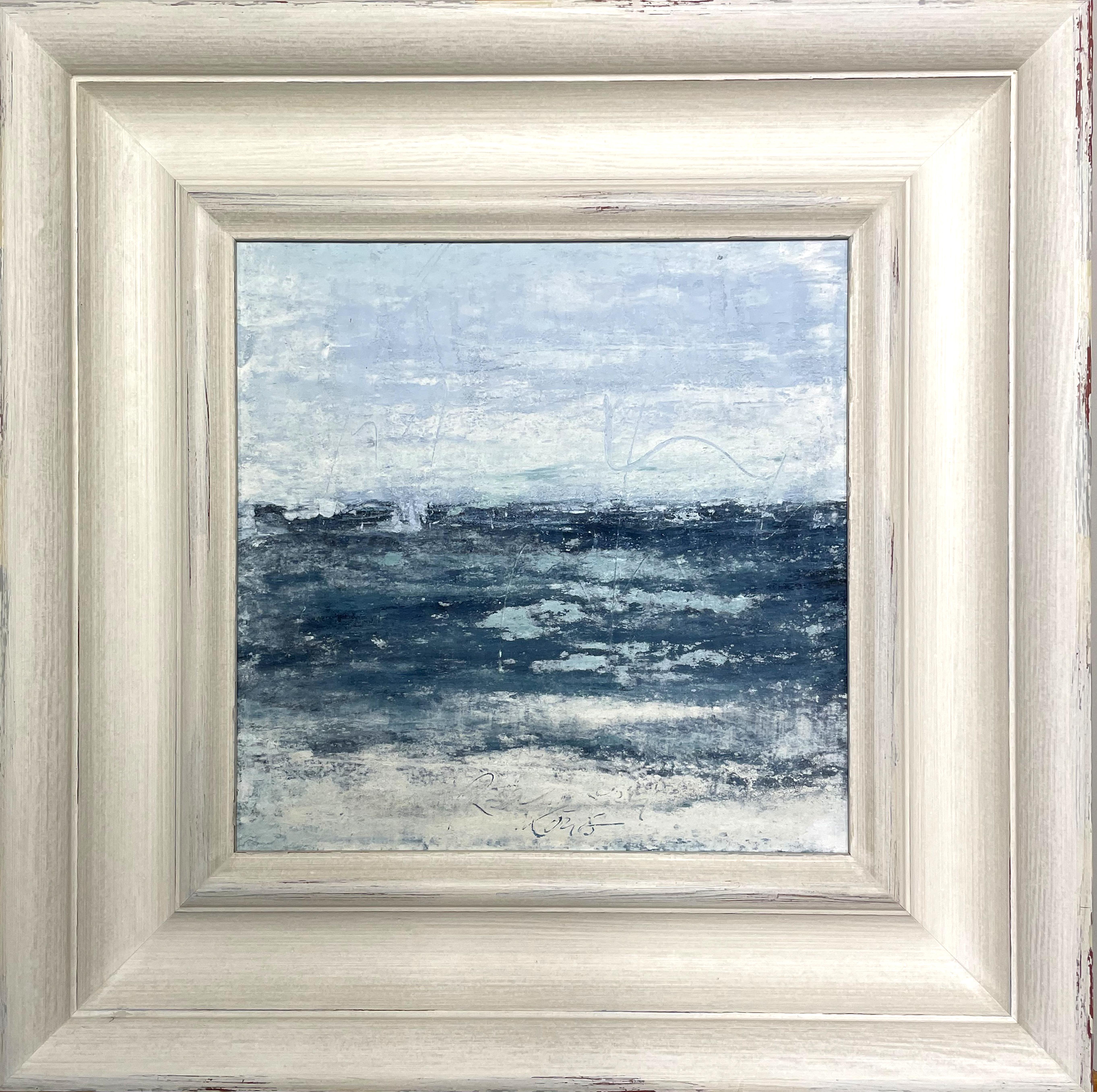 Landscape Painting de Roger König - "Serie Hawaii Beach" 2V0G,  Abstracto, Pintura de paisaje marino, Siglo XXI, Acrílico