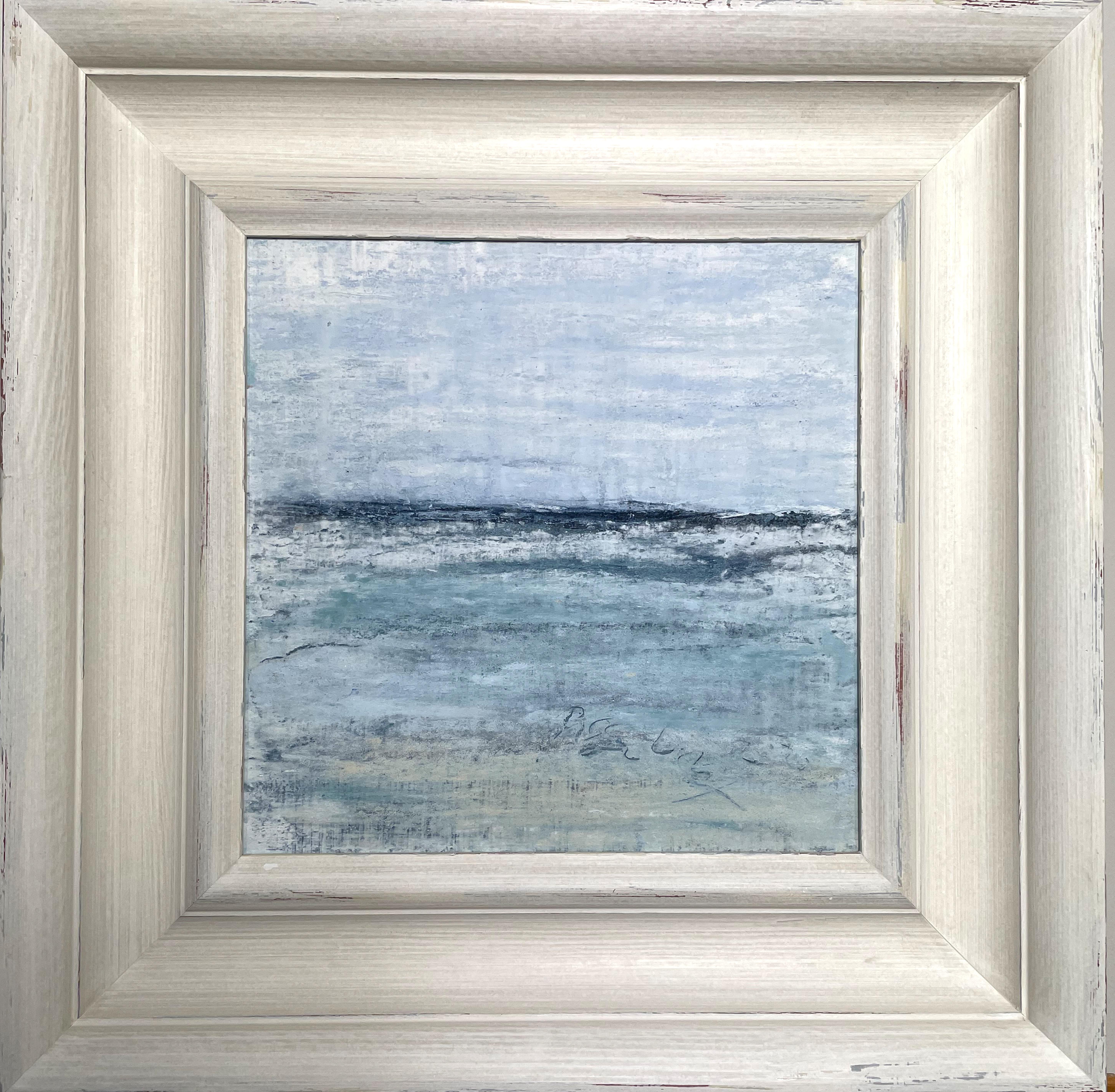 Landscape Painting de Roger König - "Serie Hawaii Beach" J9SE,  Abstracto, Pintura de paisaje marino, Siglo XXI, Acrílico