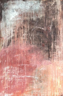 "mur historique - rouge antique" RK41, Abstrait, Peinture, 21e siècle, Acrylique