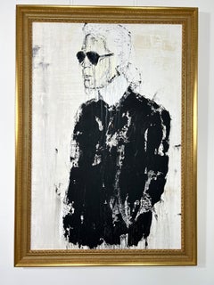 "Karl - Abstract Series " KL6, Abstract, Figurativ Painting, 21st Century, Acryl