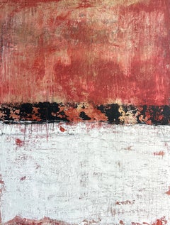 "red/bronze - black/white exclusive" RK67T , Abstract, Painting, Acryl and Clay