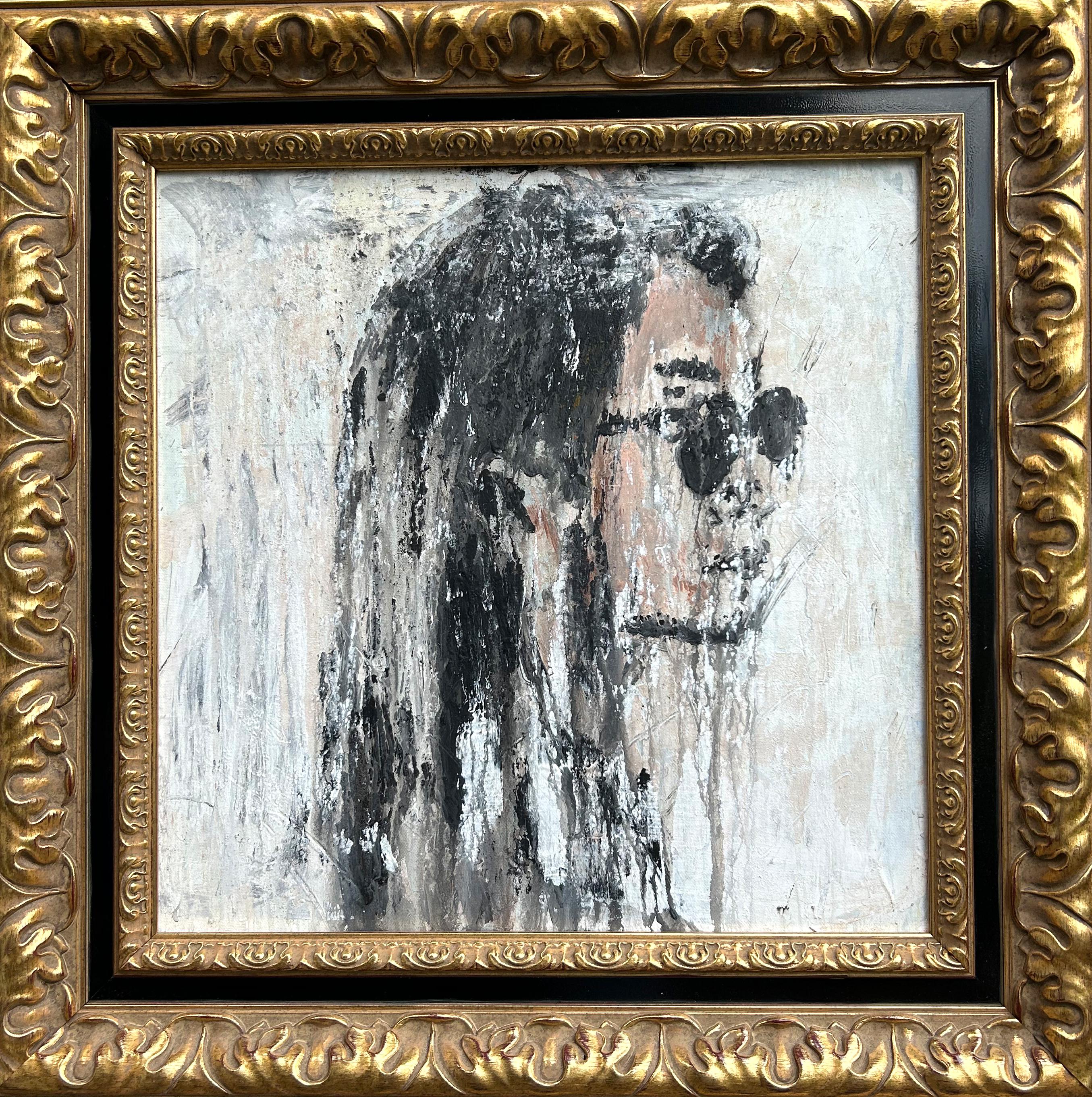 "Serie Seducción" D4RE7, Abstracto, Pintura Retrato, Siglo XXI, Acrílico