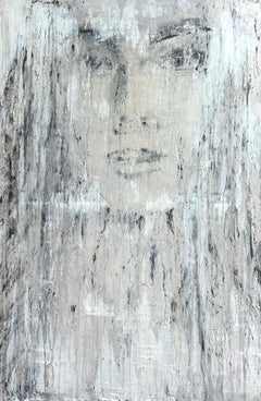 „Verführungsserie“ RK87TR , Abstrakt, Gemälde, 21. Jahrhundert, Acryl, Ton