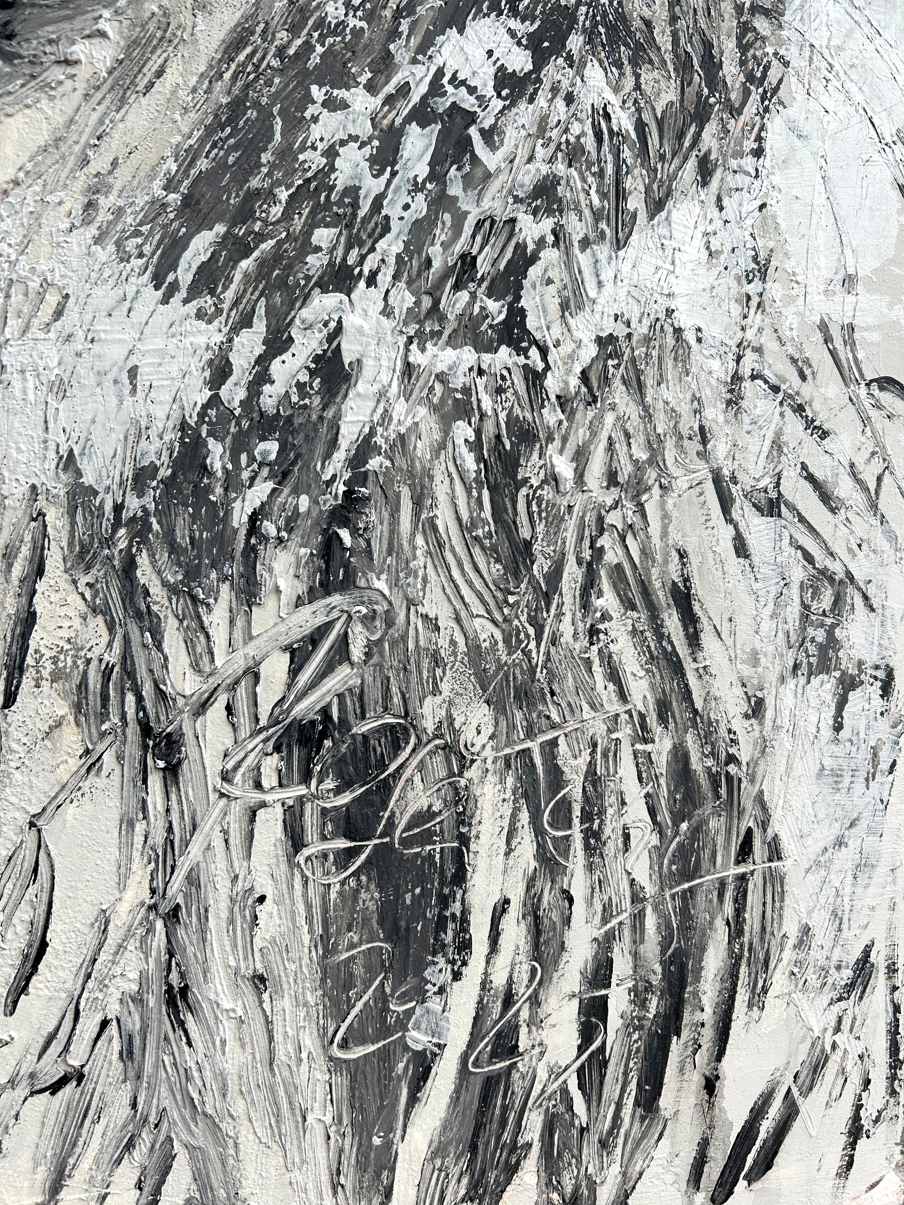 Artist: Roger König b. Dessau, Germany (1968) Master student of Kurt Schönburg, HWK Halle, Germany. König combines modern painting with acrylic with old techniques and in this way, he connects contemporary art with tradition. The natural clay color