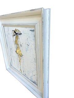 "umbrella girl series" Gold Edition No.8, Abstrait, Peinture, Argile, 21e siècle