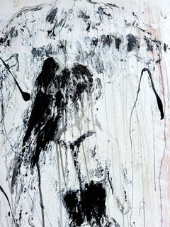 "umbrella girl series" RK63VD2, Abstract Painting, 21st Century, Acryl