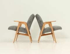 Roger Landault pair of Armchairs, France, 1950's