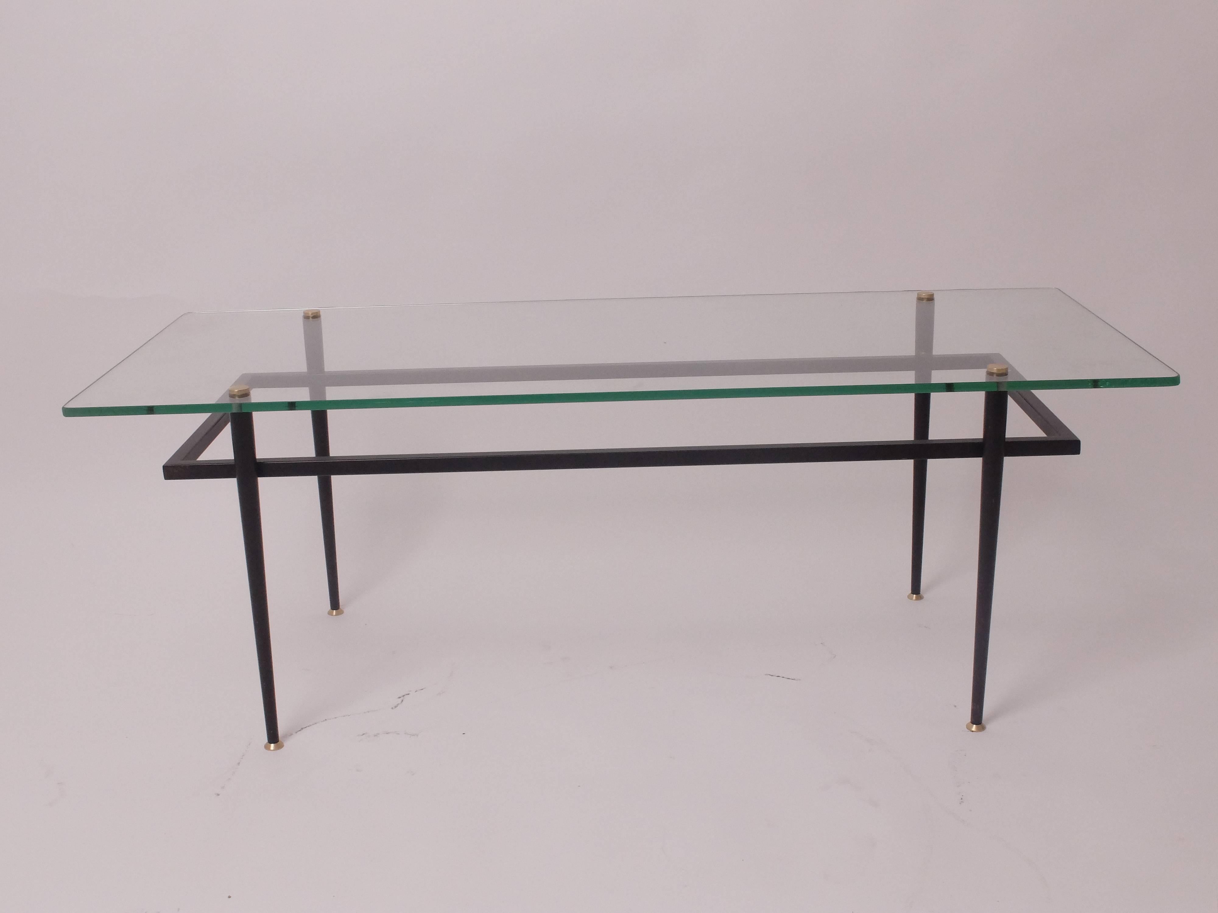 Roger le Bihan French Coffee Table for Airborne, Minimalist before Pawson 1