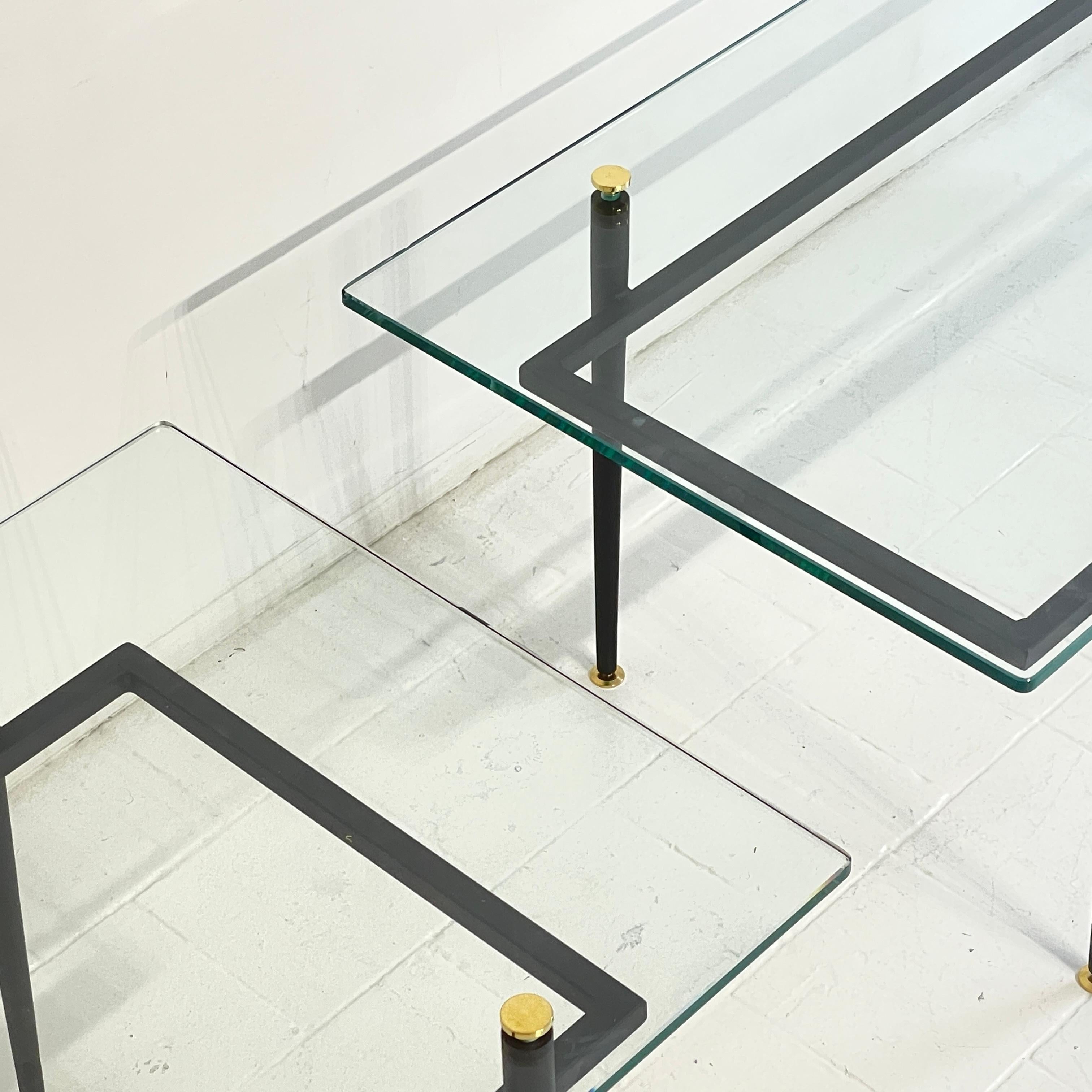 Soudé Paire de tables basses Roger Le Bihan  En vol  Minimaliste Avant Pawson en vente