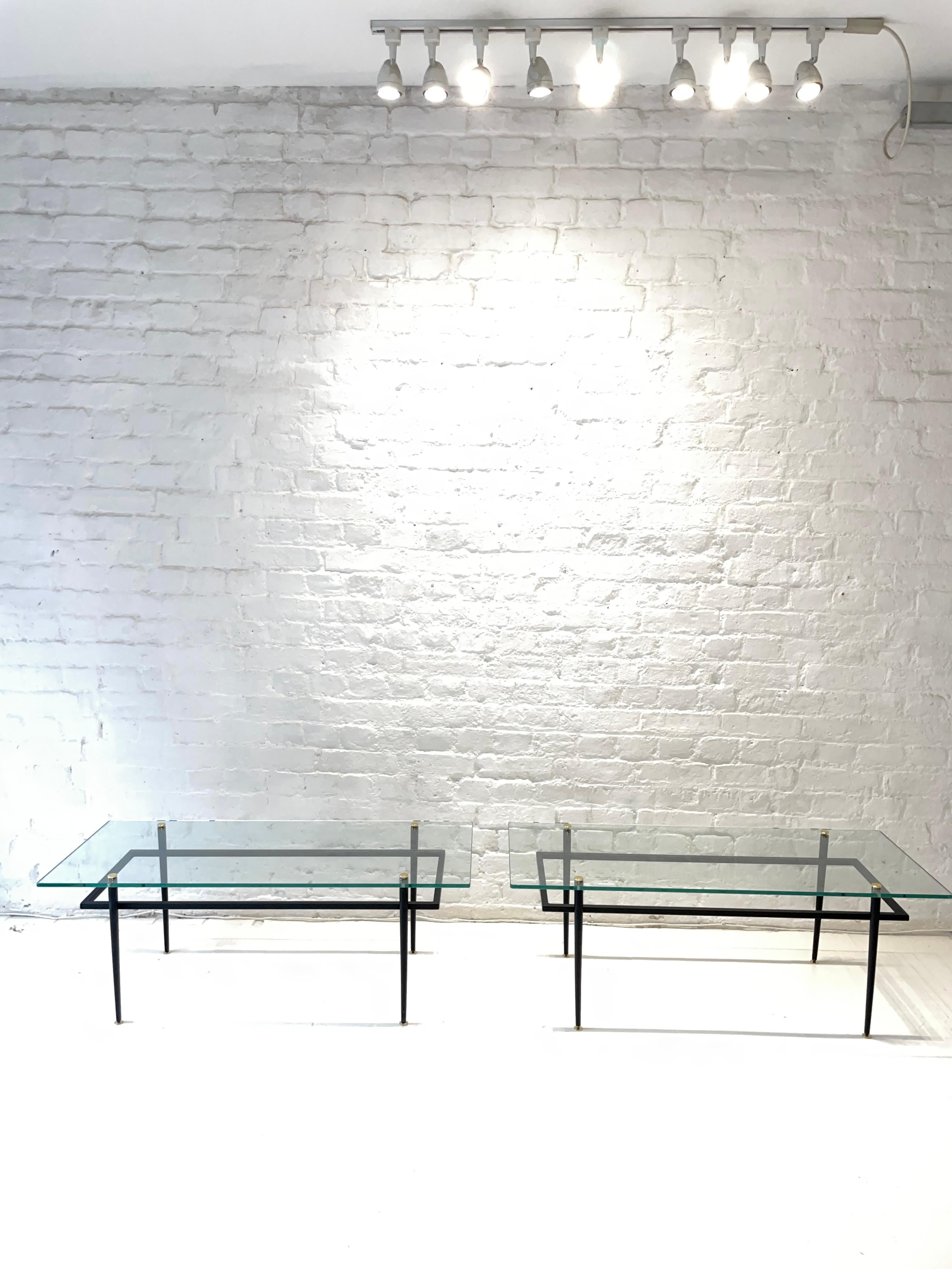 Paire de tables basses Roger Le Bihan  En vol  Minimaliste Avant Pawson Excellent état - En vente à London, GB