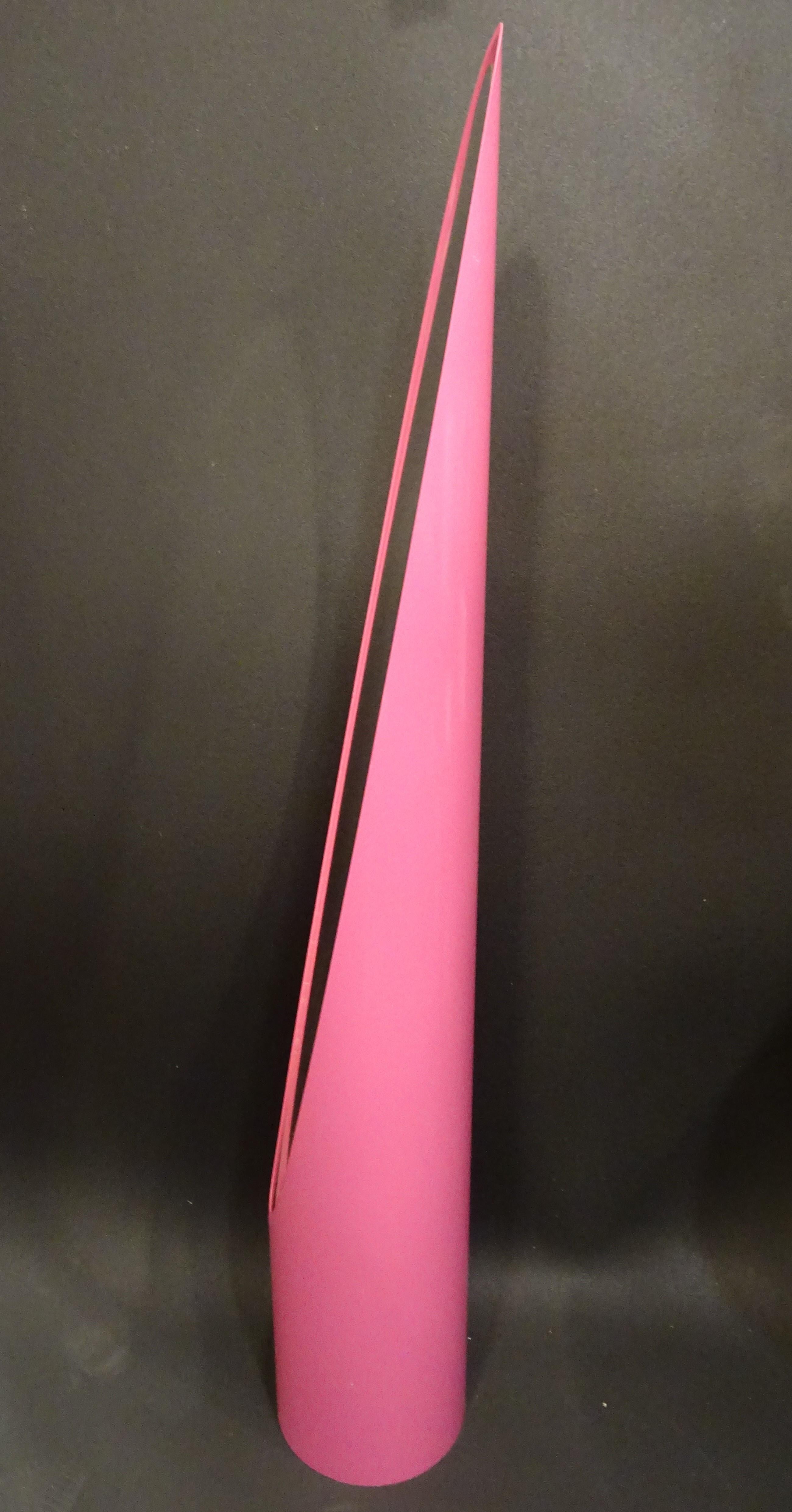 Miroir de sol Roger Lecal French Pink Lipstick:: circa 1970:: Fibre de verre 4