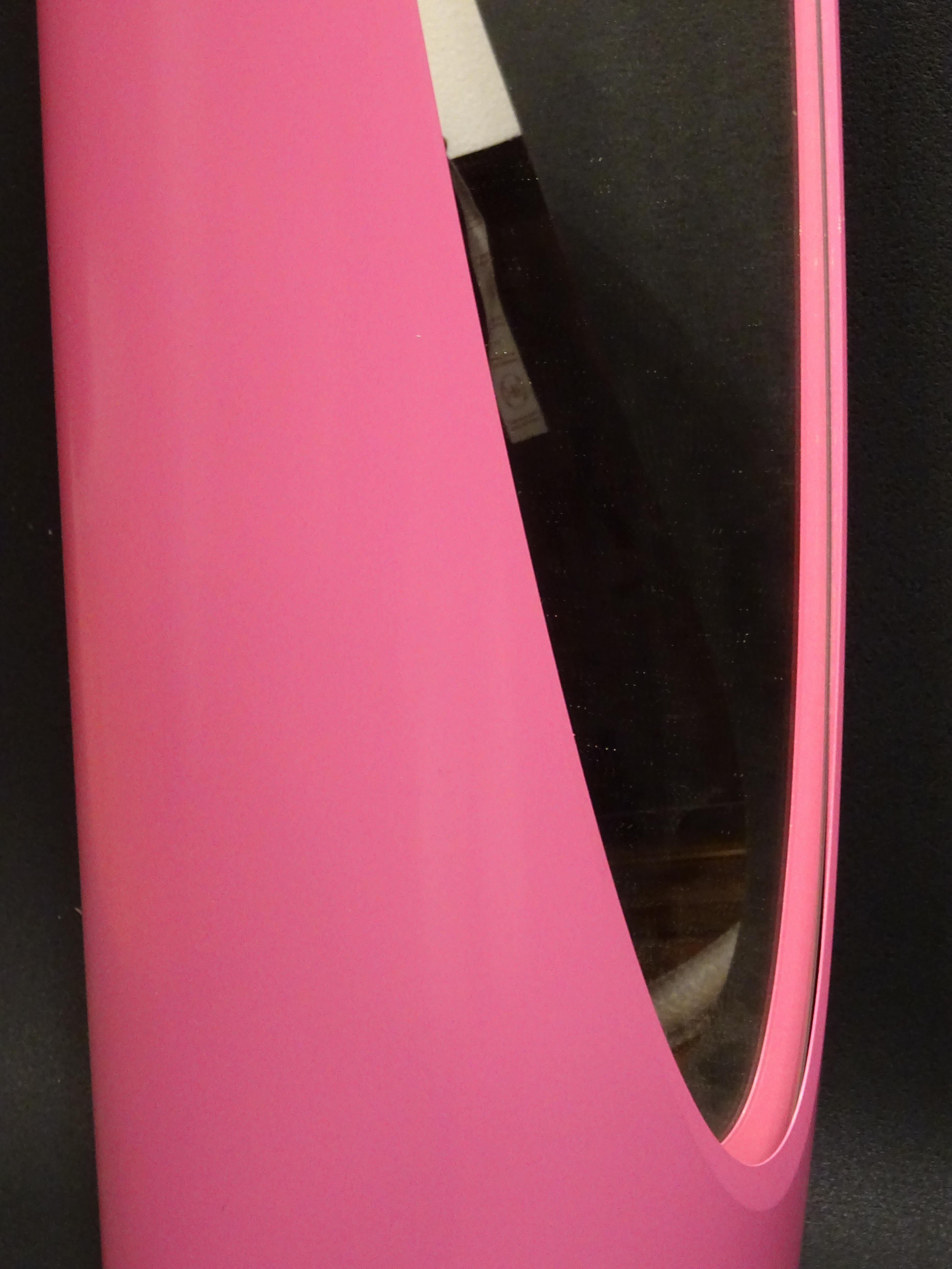 Miroir de sol Roger Lecal French Pink Lipstick:: circa 1970:: Fibre de verre 7
