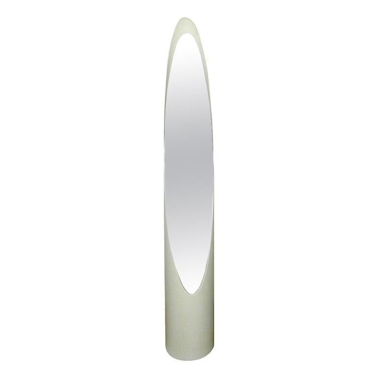 Roger Lecal Mid-Century Modern Lipstick Mirror, France