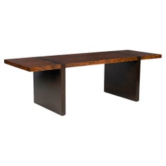 Roger Lee Sprunger per Dunbar Desk in legno di quercia bicolore