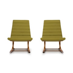 Roger Lee Sprunger para Dunbar Pareja de tumbonas cantilever