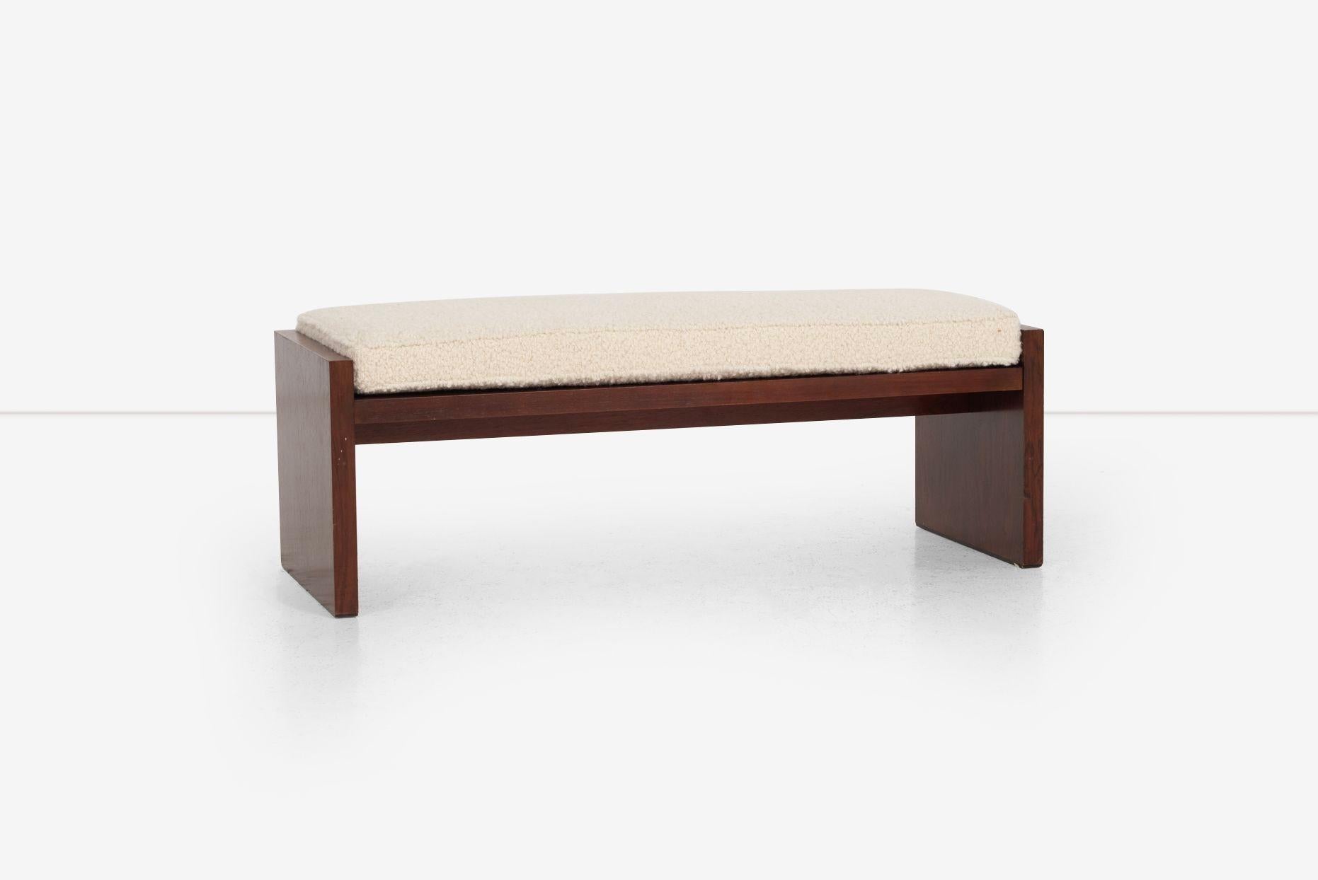 American Roger Lee Sprunger for Dunbar Rosewood Bench 1965