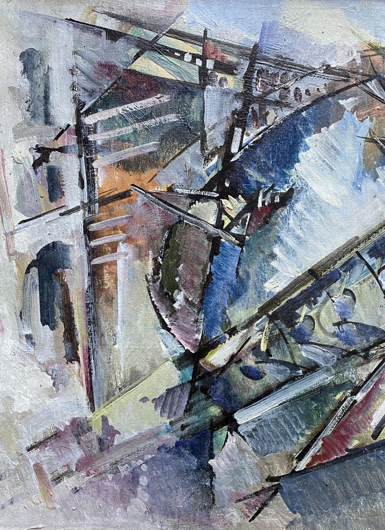 Gran Canal de Venecia - Óleo Original sobre Lienzo Firmado a Mano en venta 1